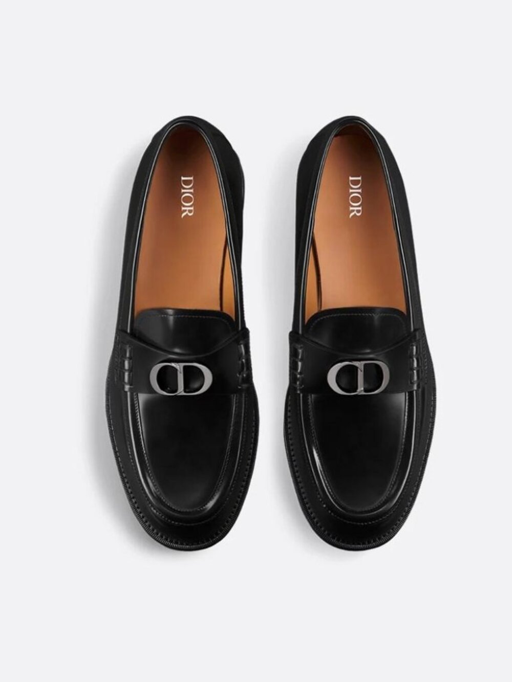 Dior Dior Granville Leather Loafers IT 43 Men - Picture 3 of 5
